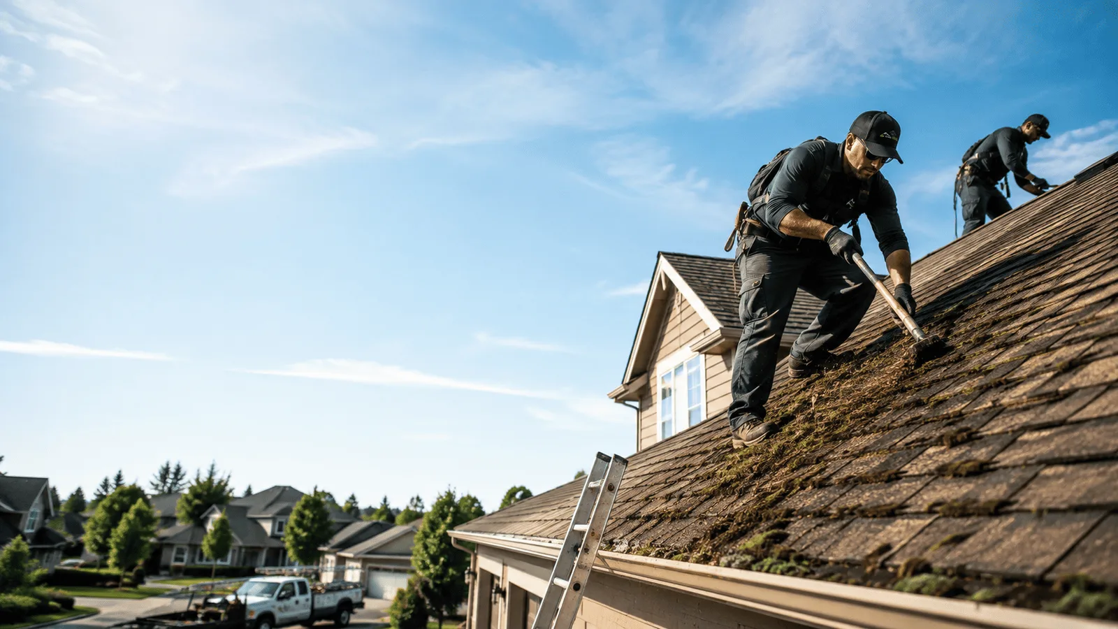 Roof Moss Removal in Filer City, MI near me